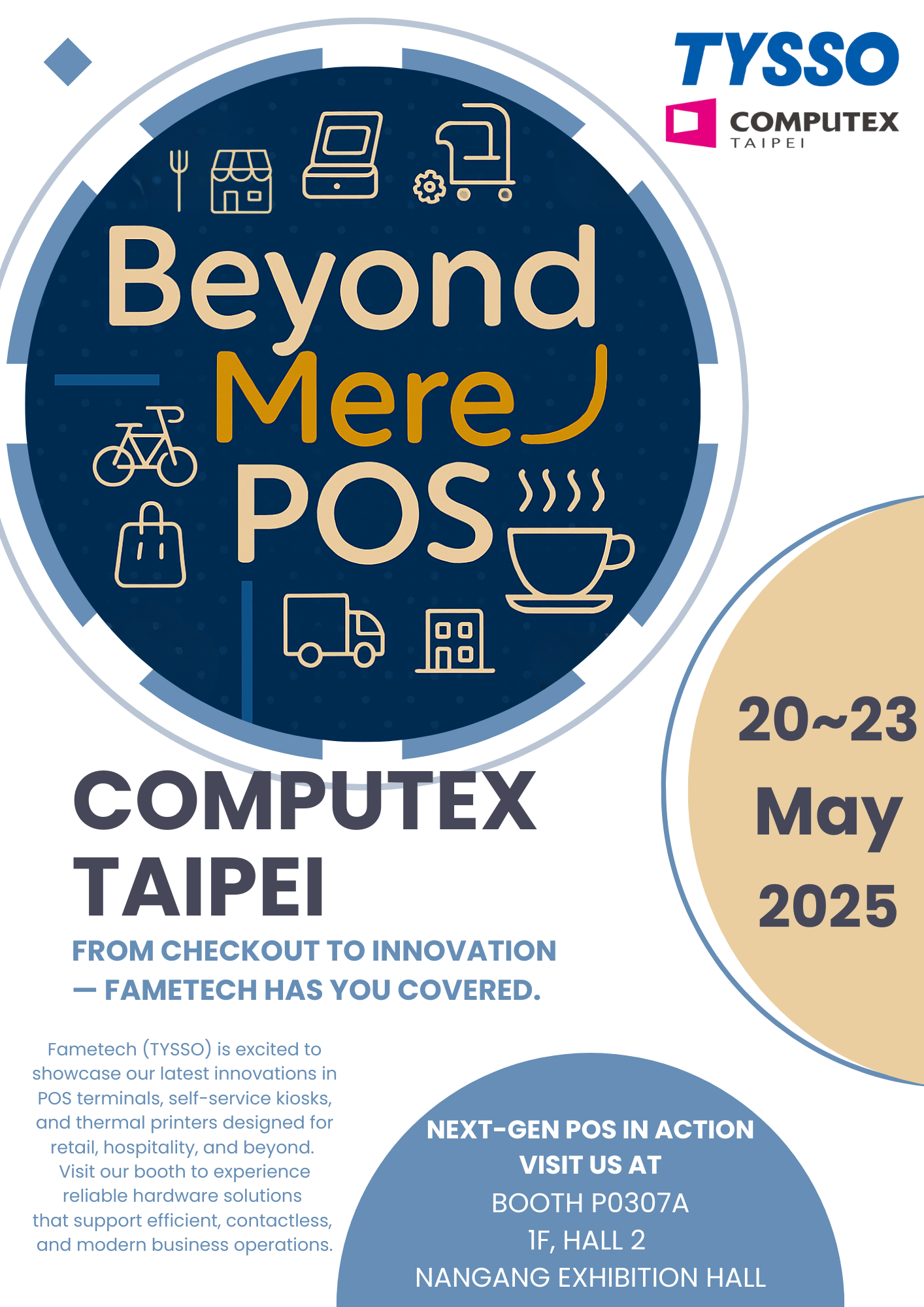 Visit Fametech Inc. (TYSSO) at COMPUTEX TAIPEI 2025
